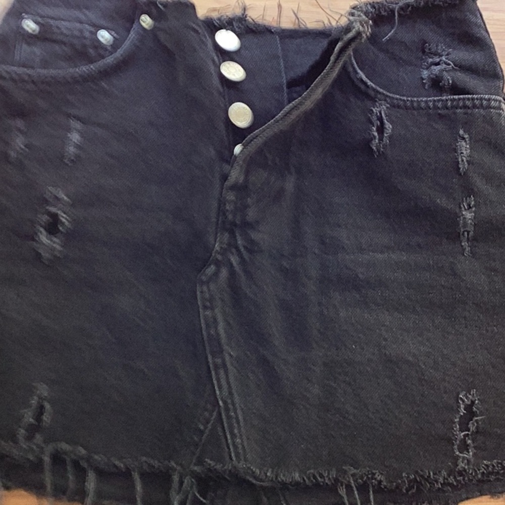 BDG Black Mini Skirt Casual Night Out